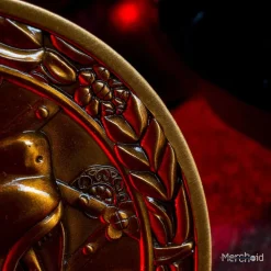 Resident Evil,Capcom Lion Limited Edition Metal Replica R.P.D. Medallion -Wigs for Fancy Dress Sales Shop re2 lion medallion 10