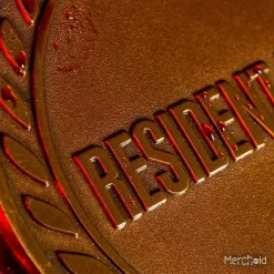 Resident Evil,Capcom Lion Limited Edition Metal Replica R.P.D. Medallion -Wigs for Fancy Dress Sales Shop re2 lion medallion 12