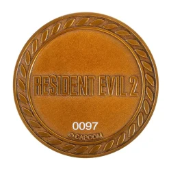 Resident Evil,Capcom Lion Limited Edition Metal Replica R.P.D. Medallion -Wigs for Fancy Dress Sales Shop re2 lion medallion 4