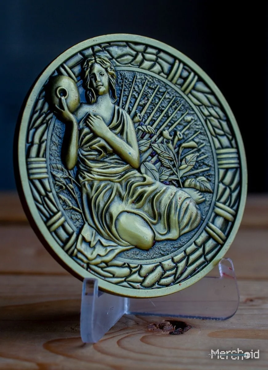 Resident Evil,Capcom Maiden Limited Edition Metal Replica R.P.D. Medallion 15 Resident Evil,Capcom Maiden Limited Edition Metal Replica R.P.D. Medallion - Image 13