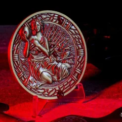 Resident Evil,Capcom Maiden Limited Edition Metal Replica R.P.D. Medallion 19 Resident Evil,Capcom Maiden Limited Edition Metal Replica R.P.D. Medallion -Wigs for Fancy Dress Sales Shop re2 maiden medallion 7