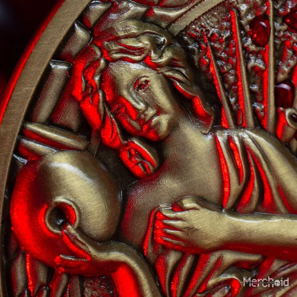 Resident Evil,Capcom Maiden Limited Edition Metal Replica R.P.D. Medallion 9 Resident Evil,Capcom Maiden Limited Edition Metal Replica R.P.D. Medallion - Image 7