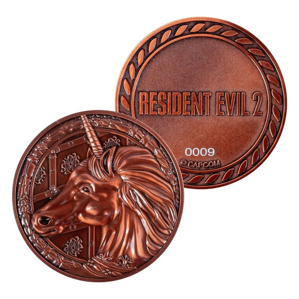 Resident Evil,Capcom Unicorn Limited Edition Metal Replica R.P.D. Medallion 4 Resident Evil,Capcom Unicorn Limited Edition Metal Replica R.P.D. Medallion - Image 2
