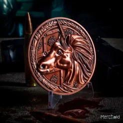 Resident Evil,Capcom Unicorn Limited Edition Metal Replica R.P.D. Medallion 21 Resident Evil,Capcom Unicorn Limited Edition Metal Replica R.P.D. Medallion -Wigs for Fancy Dress Sales Shop re2 unicorn medallion 8