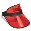 CASINO DEALERS VISOR RED 2 CASINO DEALERS VISOR RED -Wigs for Fancy Dress Sales Shop redvisor