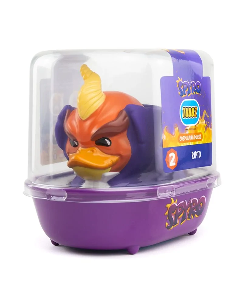 Spyro The Dragon Ripto Tubbz Rubber Duck Collectible 6 Spyro The Dragon Ripto Tubbz Rubber Duck Collectible - Image 4