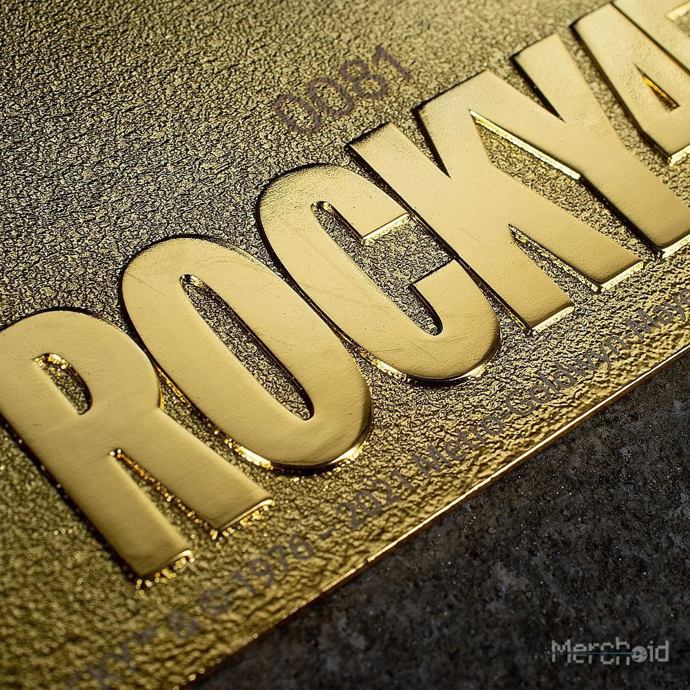 Rocky 45th Anniversary 24K Gold Plated Limited Edition Fight Ticket 13 Rocky 45th Anniversary 24K Gold Plated Limited Edition Fight Ticket - Image 11