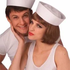 SAILOR HAT - WHITE GOB