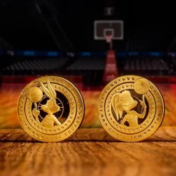 Space Jam Taz Collectible Coin 33 Space Jam Taz Collectible Coin -Wigs for Fancy Dress Sales Shop spacejam coin all 1 3