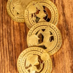 Space Jam Taz Collectible Coin 31 Space Jam Taz Collectible Coin -Wigs for Fancy Dress Sales Shop spacejam coin all 3 3