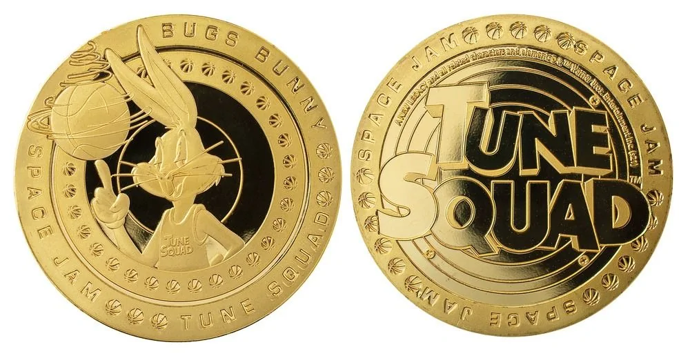 Space Jam Bugs Bunny Collectible Coin 5 Space Jam Bugs Bunny Collectible Coin - Image 3