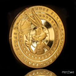 Space Jam Bugs Bunny Collectible Coin 23 Space Jam Bugs Bunny Collectible Coin -Wigs for Fancy Dress Sales Shop spacejam coin buggs 4