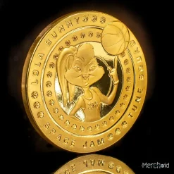 Space Jam Lola Bunny Collectible Coin -Wigs for Fancy Dress Sales Shop spacejam coin lola 4