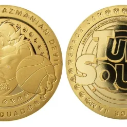 Space Jam Taz Collectible Coin 20 Space Jam Taz Collectible Coin -Wigs for Fancy Dress Sales Shop spacejam coin taz 2
