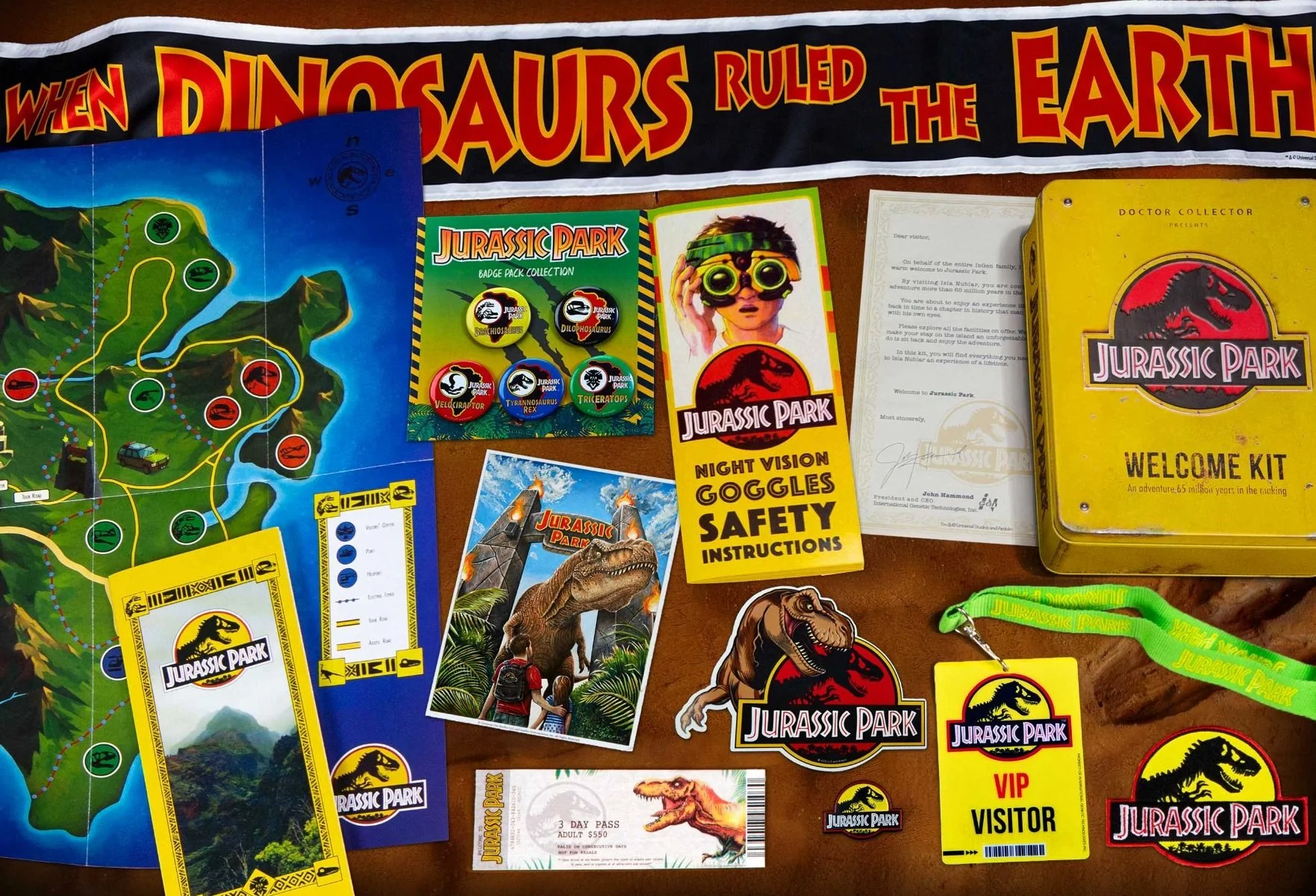 JURASSIC PARK Premium Welcome Kit 4 JURASSIC PARK Premium Welcome Kit - Image 3