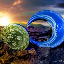 Geek Sun & Moon Coin -Wigs for Fancy Dress Sales Shop sun moon coin 8