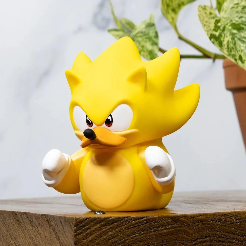 Sonic The Hedgehog Super Sonic Tubbz Rubber Duck Collectible 5 Sonic The Hedgehog Super Sonic Tubbz Rubber Duck Collectible - Image 3