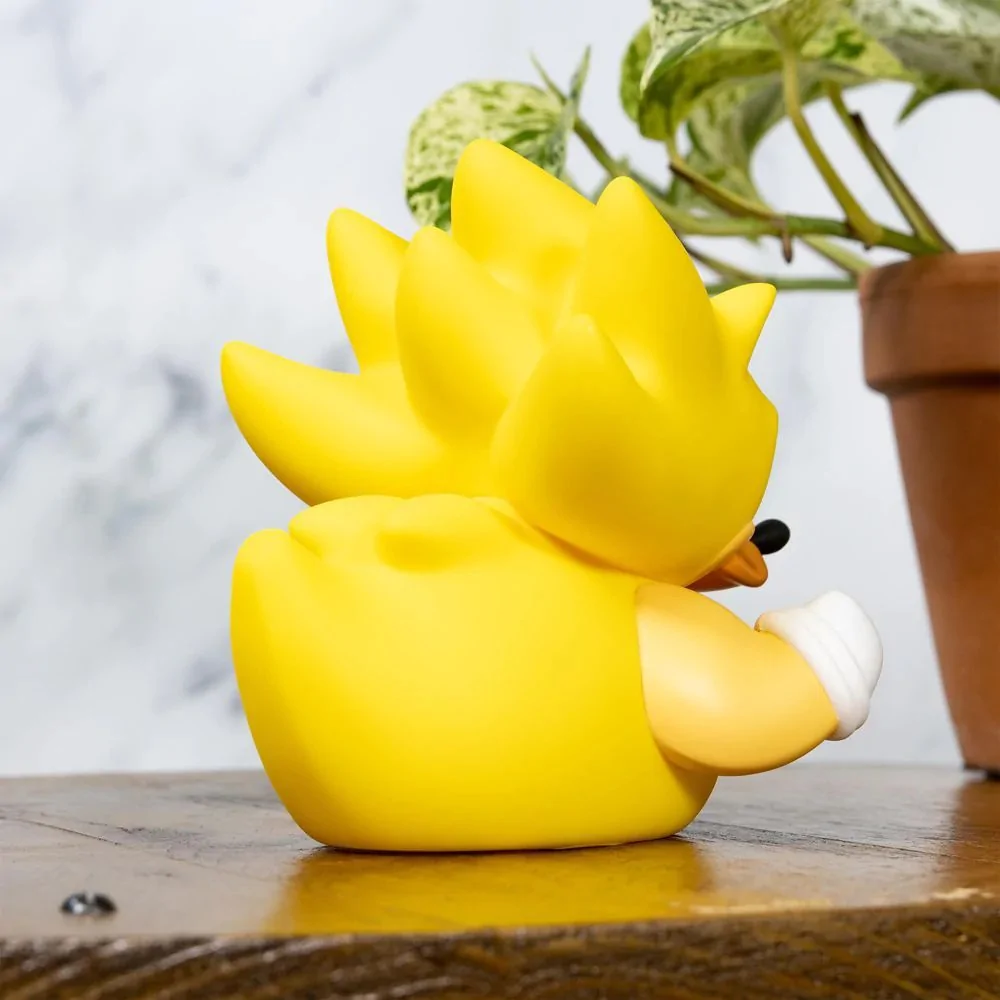 Sonic The Hedgehog Super Sonic Tubbz Rubber Duck Collectible 7 Sonic The Hedgehog Super Sonic Tubbz Rubber Duck Collectible - Image 5