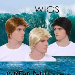 WESTIE/ SURFER DUDE WIG - SHORT