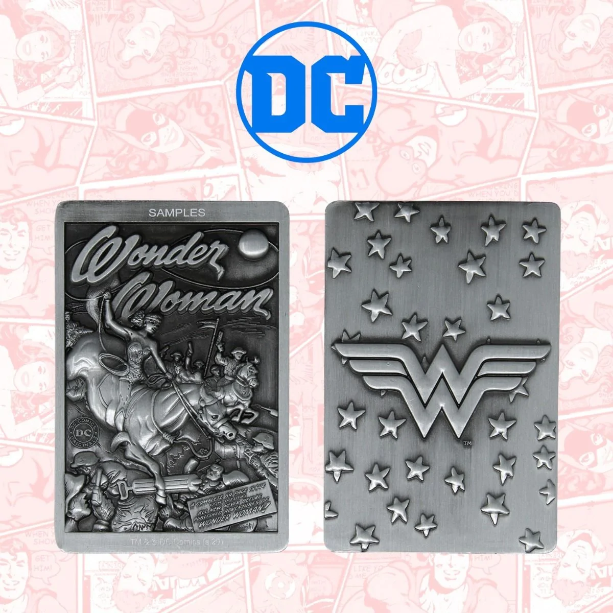 DC Comics,Wonder Woman Limited Edition Metal Collectible Ingot 4 DC Comics,Wonder Woman Limited Edition Metal Collectible Ingot - Image 2