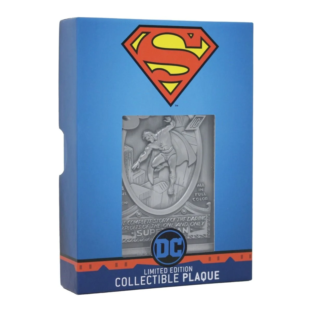 DC COMICS - SUPERMAN Limited Edition Metal Collectible Ingot 3 DC COMICS - SUPERMAN Limited Edition Metal Collectible Ingot