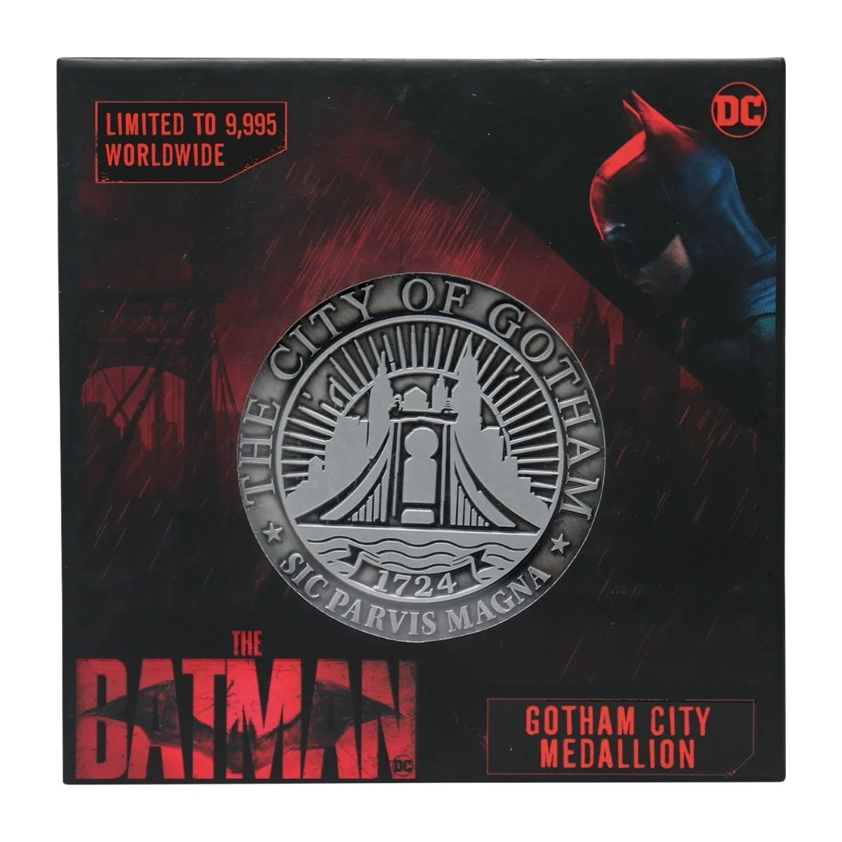 Batman,DC Comics Gotham City Limited Edition Medallion 6 Batman,DC Comics Gotham City Limited Edition Medallion - Image 4