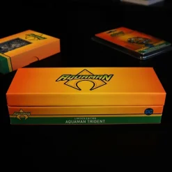 AQUAMAN Limited Edition 24K Gold Miniature Trident -Wigs for Fancy Dress Sales Shop thg dc31 lifestyle