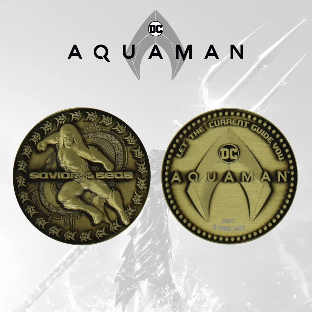 AQUAMAN Limited Edition Coin 5 AQUAMAN Limited Edition Coin - Image 3