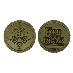 Lord Of The Rings Limited Edition Elven Medallion 13 Lord Of The Rings Limited Edition Elven Medallion -Wigs for Fancy Dress Sales Shop thg lotr12 front back 1