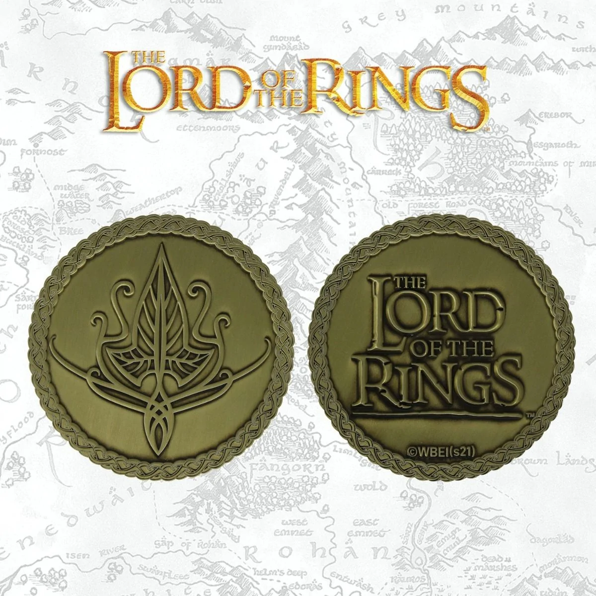 Lord Of The Rings Limited Edition Elven Medallion 5 Lord Of The Rings Limited Edition Elven Medallion - Image 3
