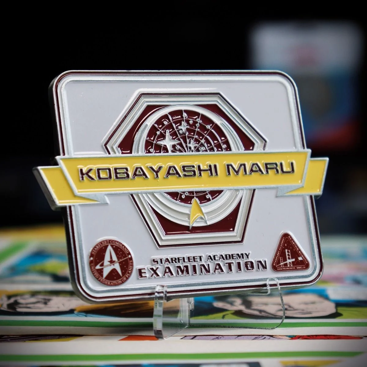 Star Trek Limited Edition Kobayashi Maru Medallion 7 Star Trek Limited Edition Kobayashi Maru Medallion - Image 5