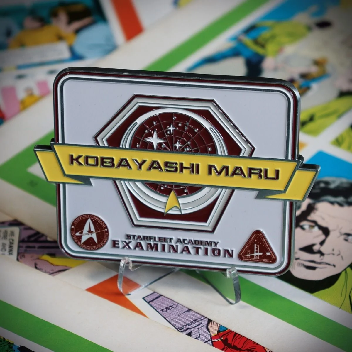 Star Trek Limited Edition Kobayashi Maru Medallion 6 Star Trek Limited Edition Kobayashi Maru Medallion - Image 4
