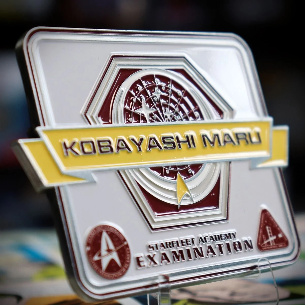 Star Trek Limited Edition Kobayashi Maru Medallion 5 Star Trek Limited Edition Kobayashi Maru Medallion - Image 3