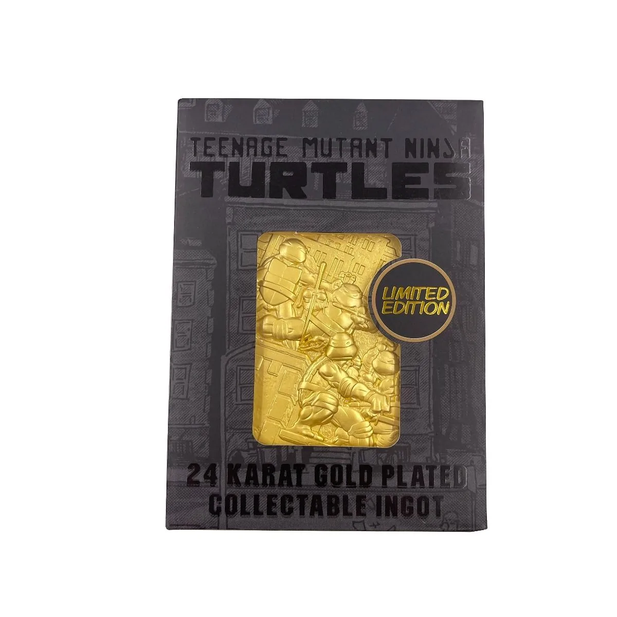 Teenage Mutant Ninja Turtles 24k Gold Plated Ingot 3 Teenage Mutant Ninja Turtles 24k Gold Plated Ingot