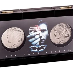 Batman,DC Comics Heads Or Fails Harvey Dent & Two-Face Coin Display