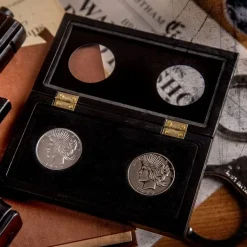 Batman,DC Comics Heads Or Fails Harvey Dent & Two-Face Coin Display -Wigs for Fancy Dress Sales Shop twofacedent coins 3