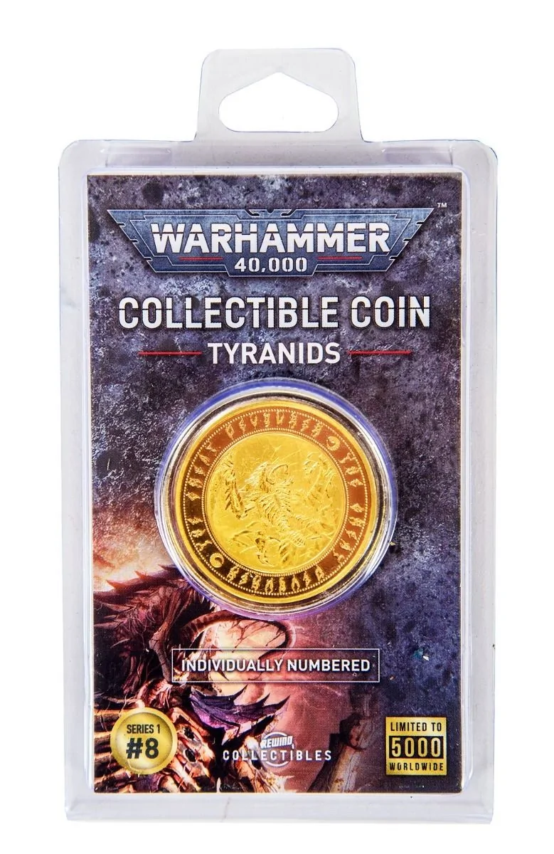 Warhammer 40,000 Tyranids Collectible Coin 4 Warhammer 40,000 Tyranids Collectible Coin - Image 2