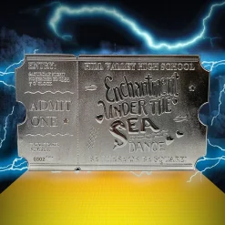 Back To The Future Limited Edition .999 Silver Plated Dance Ticket 9 Back To The Future Limited Edition .999 Silver Plated Dance Ticket -Wigs for Fancy Dress Sales Shop uv bfsilv lifestyle3