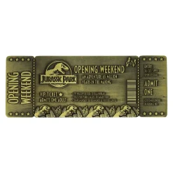 JURASSIC PARK 30th Anniversary Limited Edition Ticket Preorder 18 JURASSIC PARK 30th Anniversary Limited Edition Ticket Preorder -Wigs for Fancy Dress Sales Shop uv jp145 front white