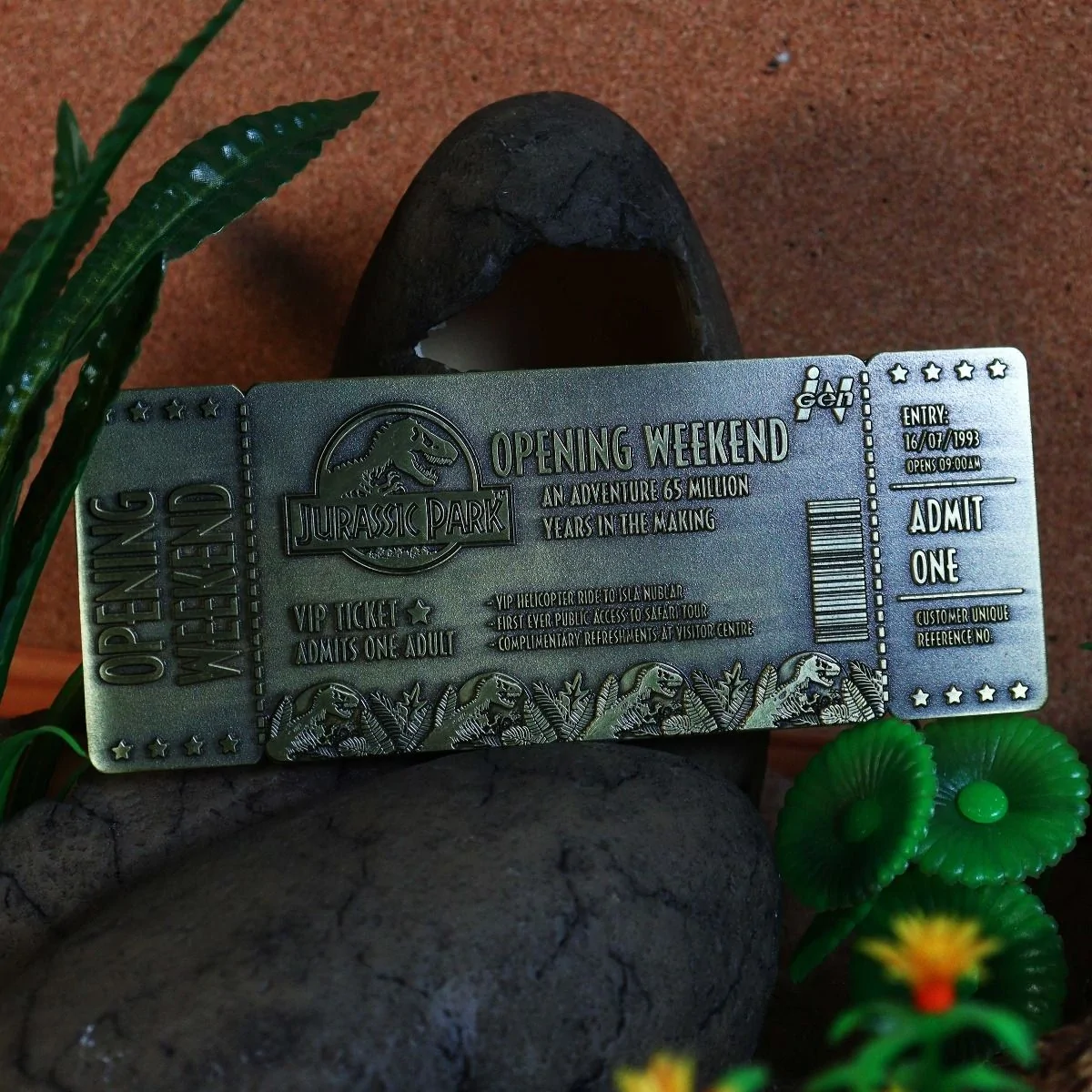 JURASSIC PARK 30th Anniversary Limited Edition Ticket Preorder 8 JURASSIC PARK 30th Anniversary Limited Edition Ticket Preorder - Image 6