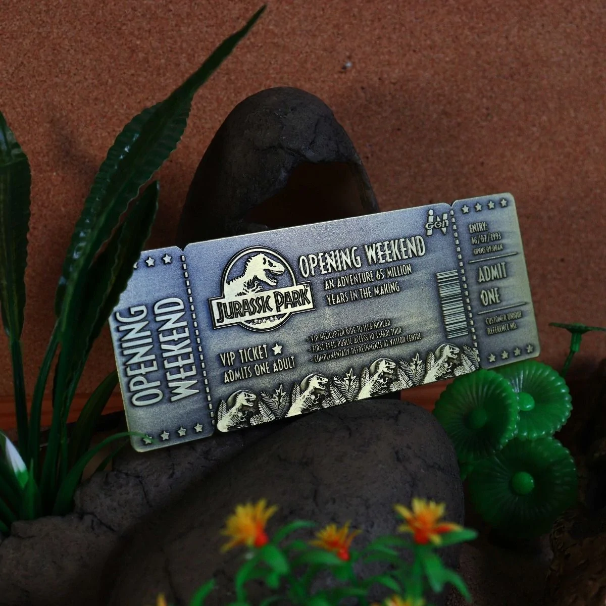 JURASSIC PARK 30th Anniversary Limited Edition Ticket Preorder 7 JURASSIC PARK 30th Anniversary Limited Edition Ticket Preorder - Image 5