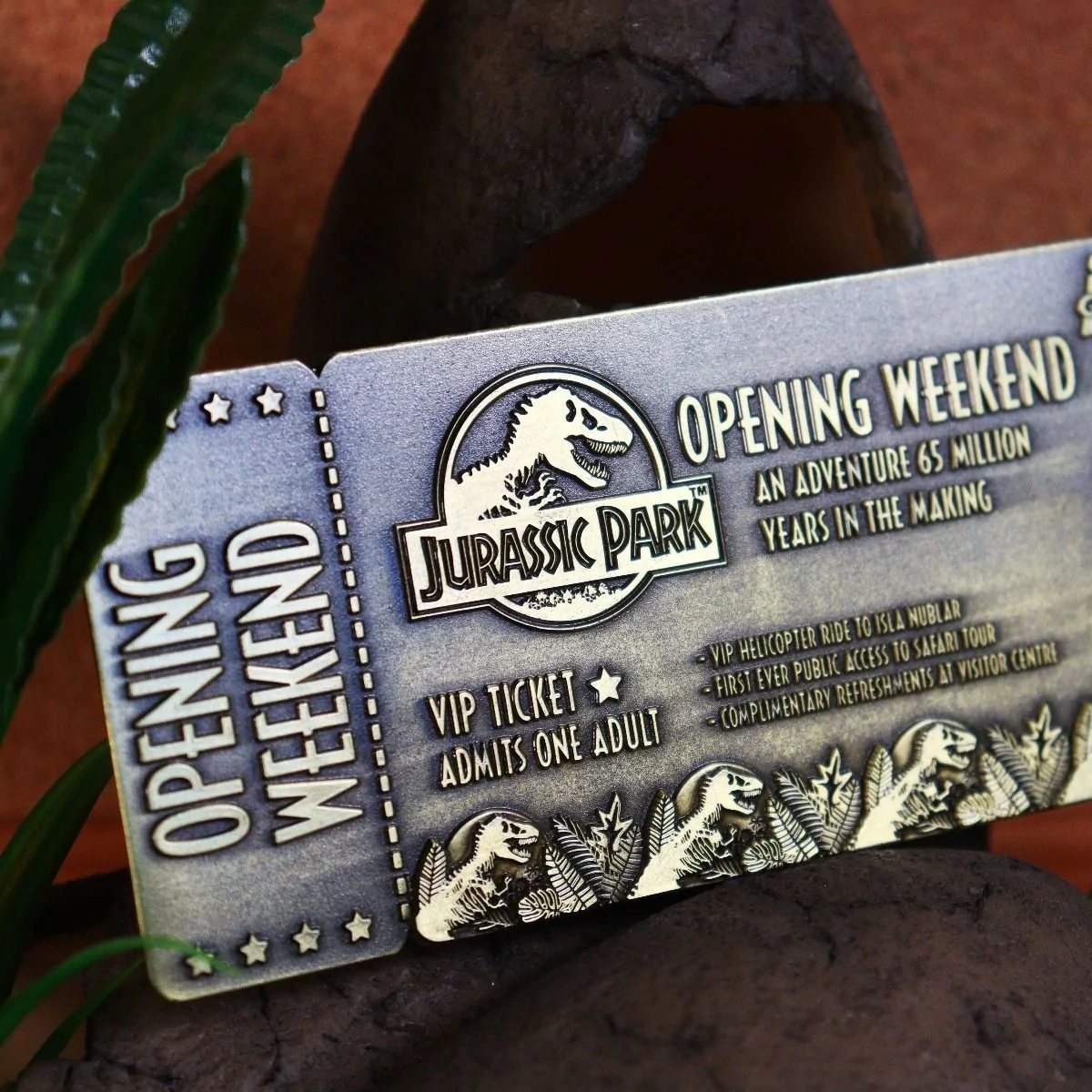 JURASSIC PARK 30th Anniversary Limited Edition Ticket Preorder 6 JURASSIC PARK 30th Anniversary Limited Edition Ticket Preorder - Image 4