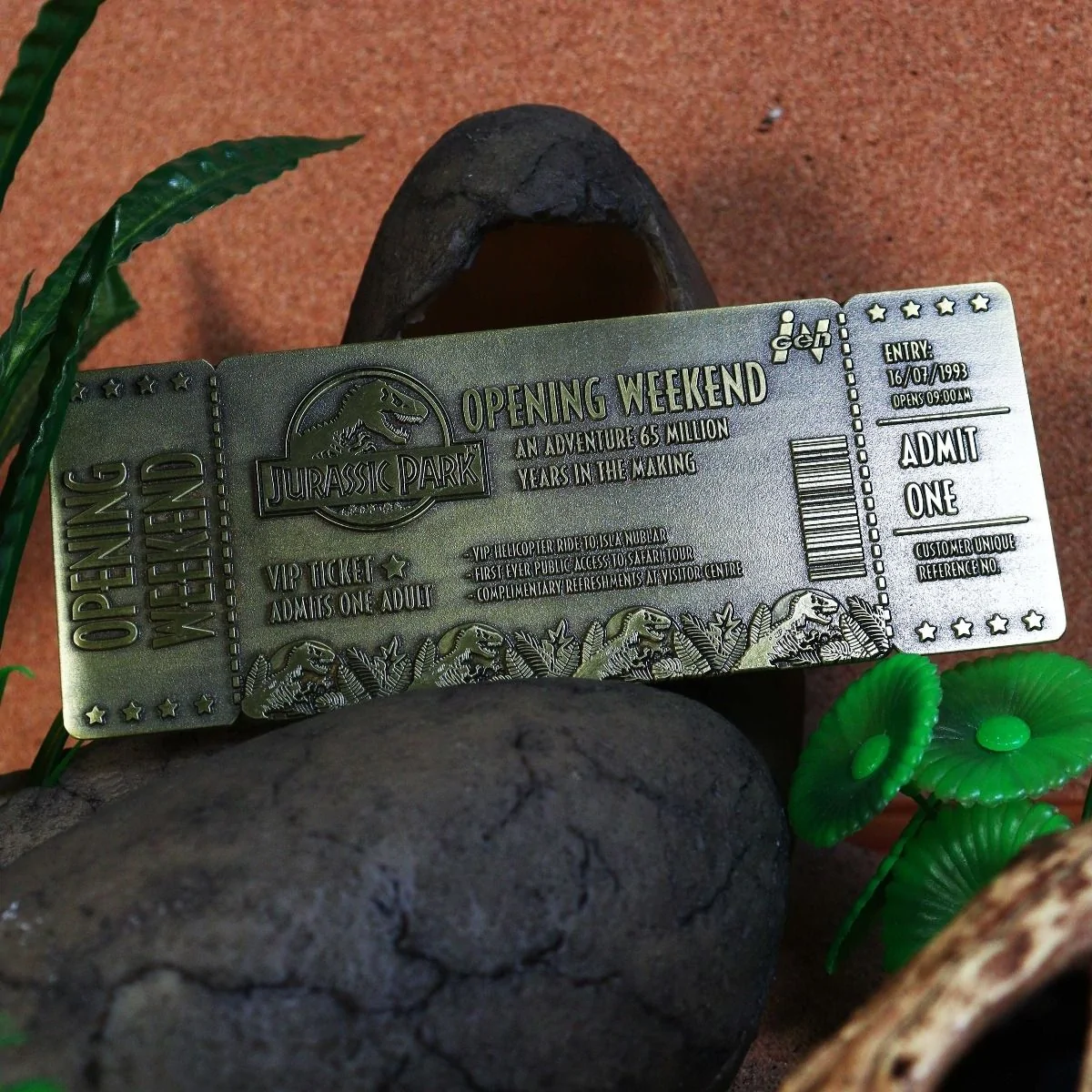 JURASSIC PARK 30th Anniversary Limited Edition Ticket Preorder 5 JURASSIC PARK 30th Anniversary Limited Edition Ticket Preorder - Image 3