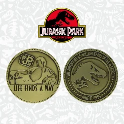 JURASSIC PARK 30th Anniversary Limited Edition Coin 10 JURASSIC PARK 30th Anniversary Limited Edition Coin -Wigs for Fancy Dress Sales Shop uv jp146 presenter