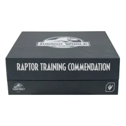 JURASSIC PARK Limited Edition Raptor Training Commendation Set 19 JURASSIC PARK Limited Edition Raptor Training Commendation Set -Wigs for Fancy Dress Sales Shop uv jwd12 box front closed white