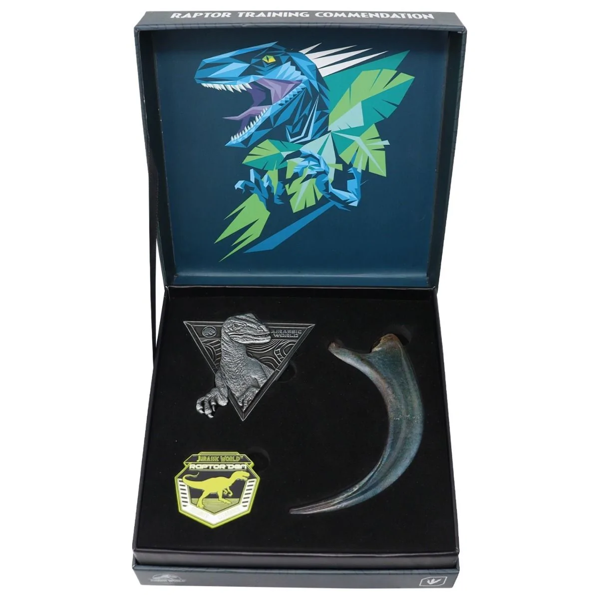 JURASSIC PARK Limited Edition Raptor Training Commendation Set 3 JURASSIC PARK Limited Edition Raptor Training Commendation Set
