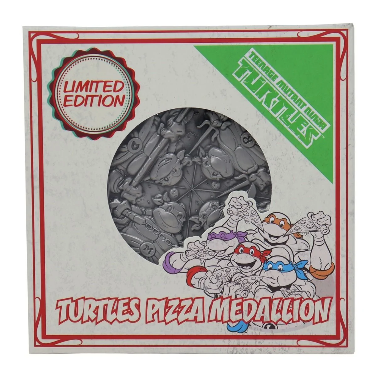 Teenage Mutant Ninja Turtles Limited Edition Pizza Medallion 3 Teenage Mutant Ninja Turtles Limited Edition Pizza Medallion