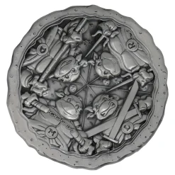 Teenage Mutant Ninja Turtles Limited Edition Pizza Medallion 10 Teenage Mutant Ninja Turtles Limited Edition Pizza Medallion -Wigs for Fancy Dress Sales Shop v turt5 front