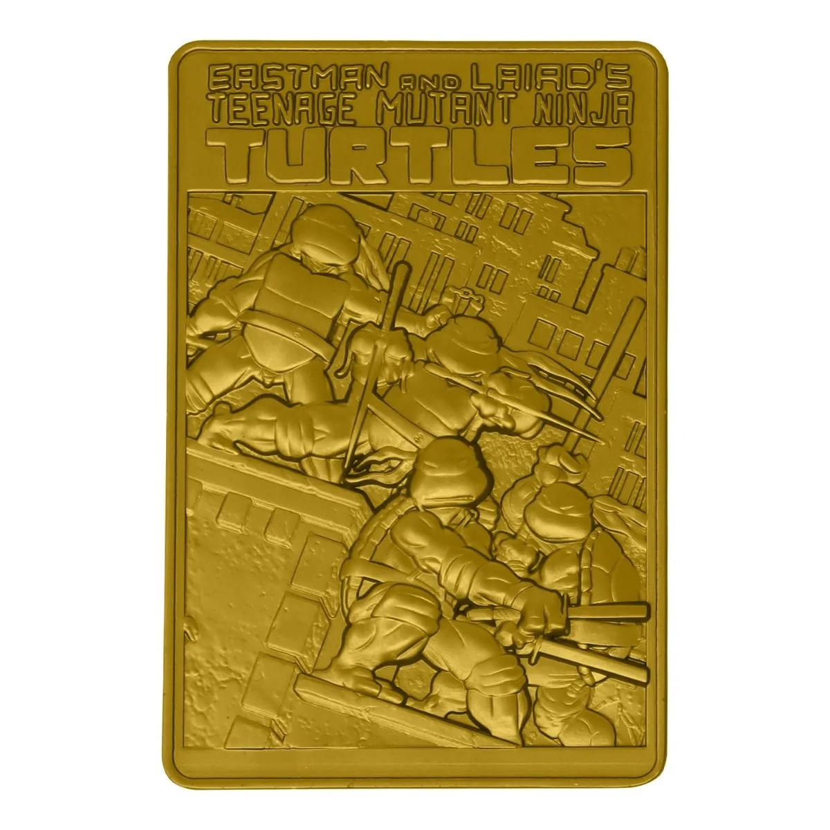 Teenage Mutant Ninja Turtles 24k Gold Plated Ingot 8 Teenage Mutant Ninja Turtles 24k Gold Plated Ingot - Image 6
