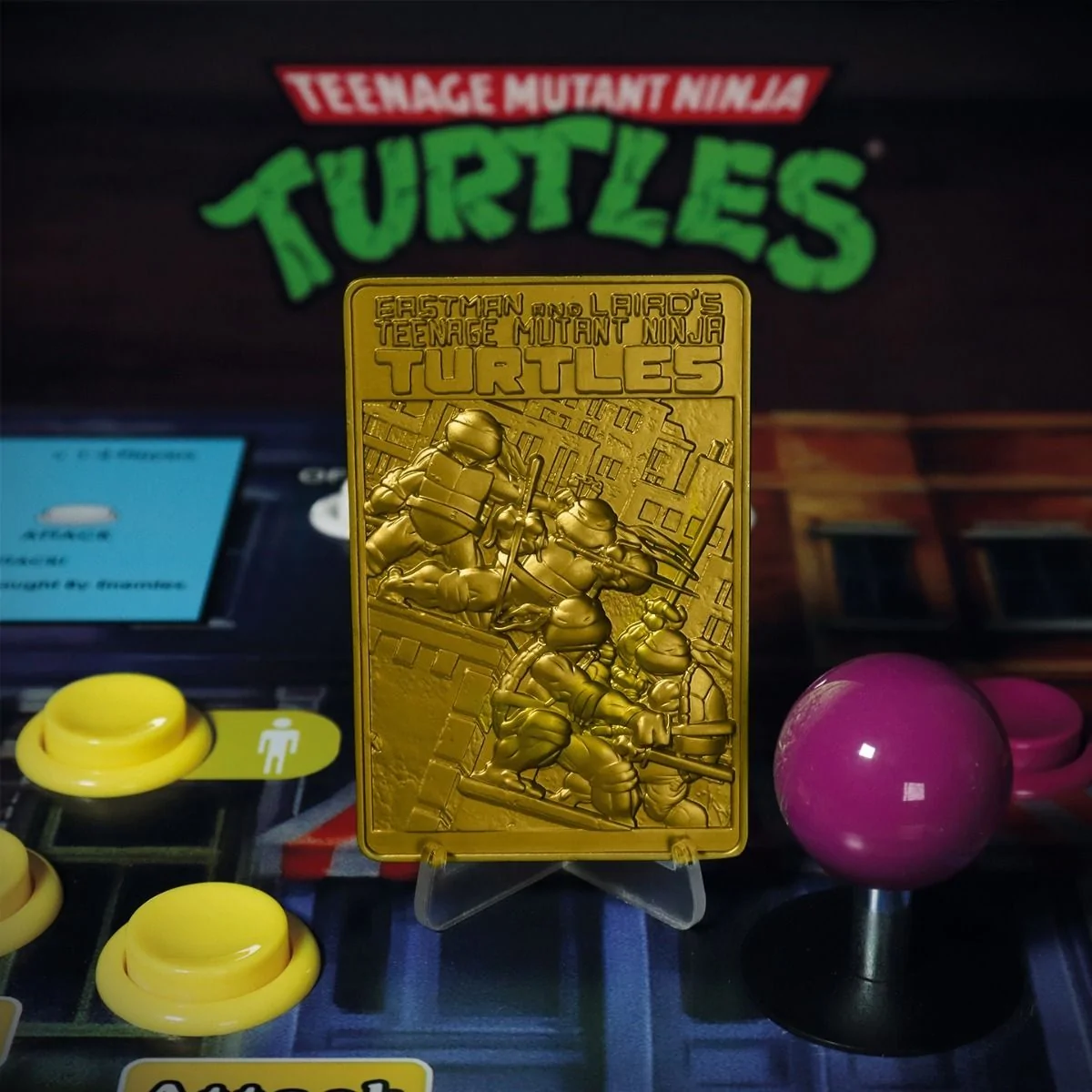 Teenage Mutant Ninja Turtles 24k Gold Plated Ingot 5 Teenage Mutant Ninja Turtles 24k Gold Plated Ingot - Image 3